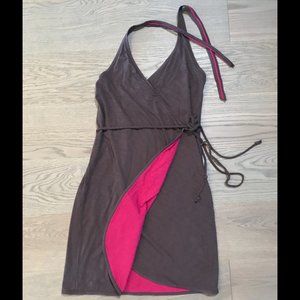 S small Athleta reversible beach wrap cover up dress